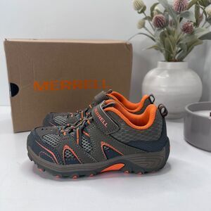 Merrell M-Trail Hiking Chaser Sneaker GS Smoke MC57109 Boy's US 11 M